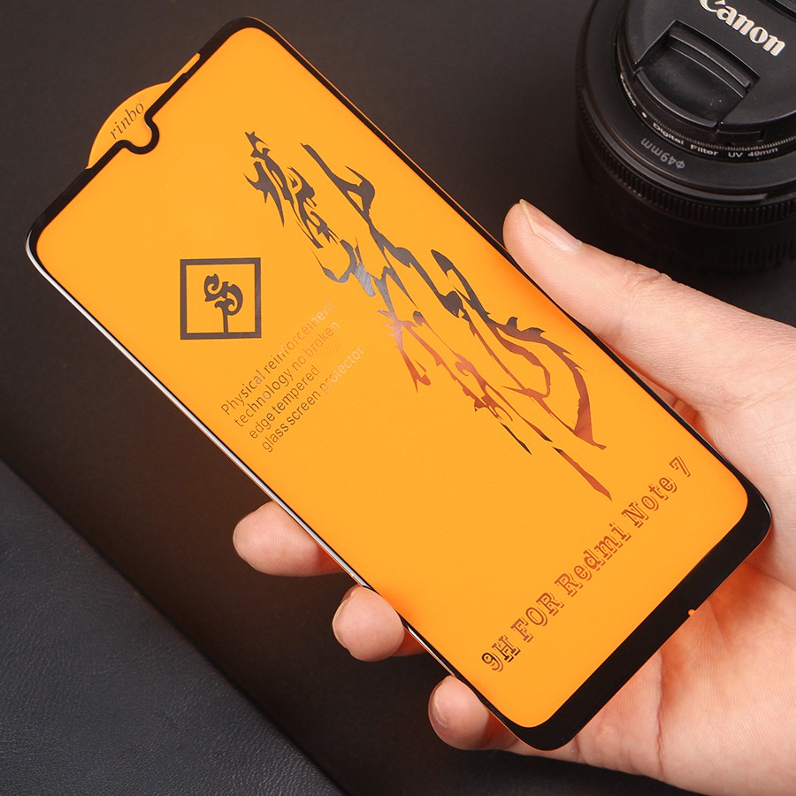 Kính cường lực Xiaomi Redmi Note 7 Pro FULL Màn, FULL KEO Silicon
