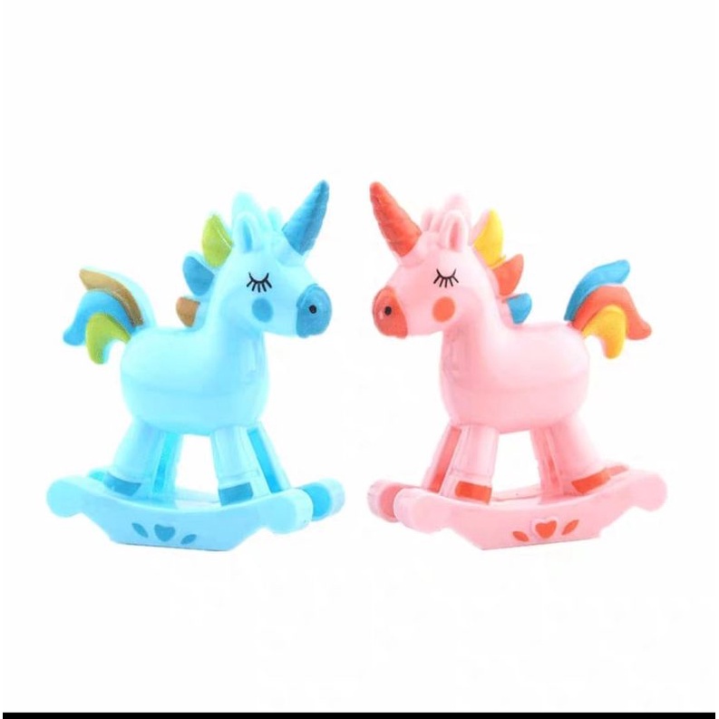 Ngựa Bập Bênh Trang Trí Bánh Kem Chất Lượng Cao
