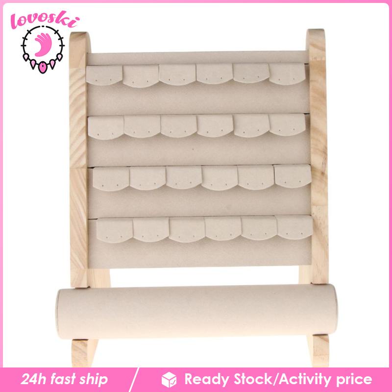 Giá Đỡ Trưng Bày Trang Sức Bằng Gỗ Tự Nhiên