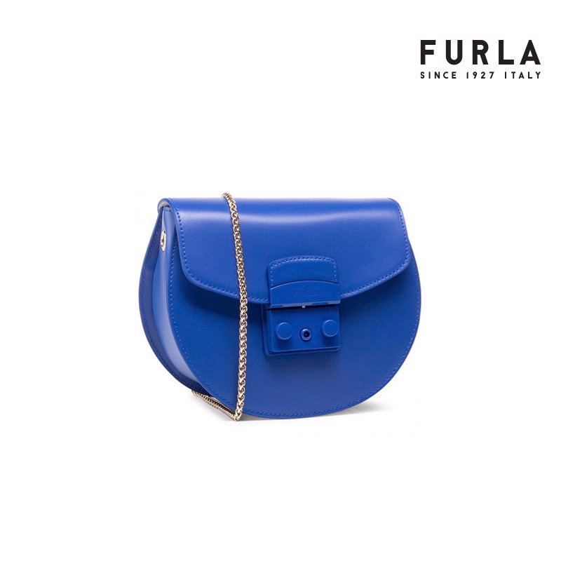 [Mã FAPREBAU giảm 10% đơn từ 1tr] Túi Nữ FURLA Metropolis Mini Crossbody Round Vitello New Calf