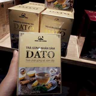 Trà gừng nhân sâm Dato