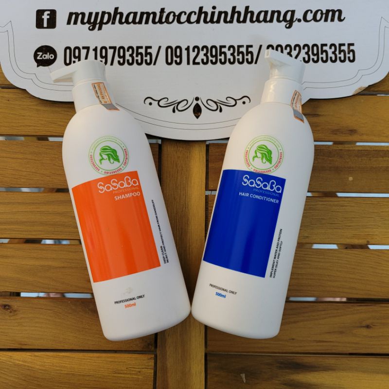 DẦU GỘI XẢ SASABA PLUS MẪU MỚI 2019 500ML