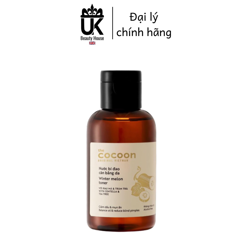 Nước bí đao cân bằng da Cocoon Winter Melon Toner 140ml | BigBuy360 - bigbuy360.vn