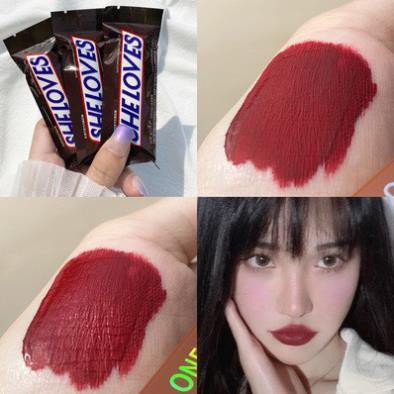 Son kem lì chocolate khử chì SHELOVES bền màu CHÍNH HÃNG | BigBuy360 - bigbuy360.vn