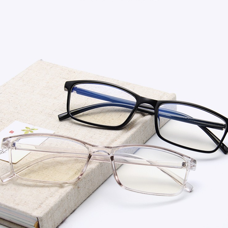 Mắt Kính Trong Suốt Chống Ánh Sáng Xanh Thời Trang