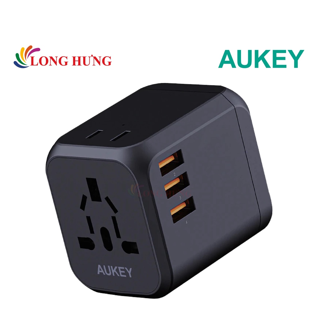 Sạc đa cổng Aukey Union One 1Type-C 3USB-A 30W PA-TA04 - Hàng chính hãng - Khả năng chống quá dòng, quá nhiệt