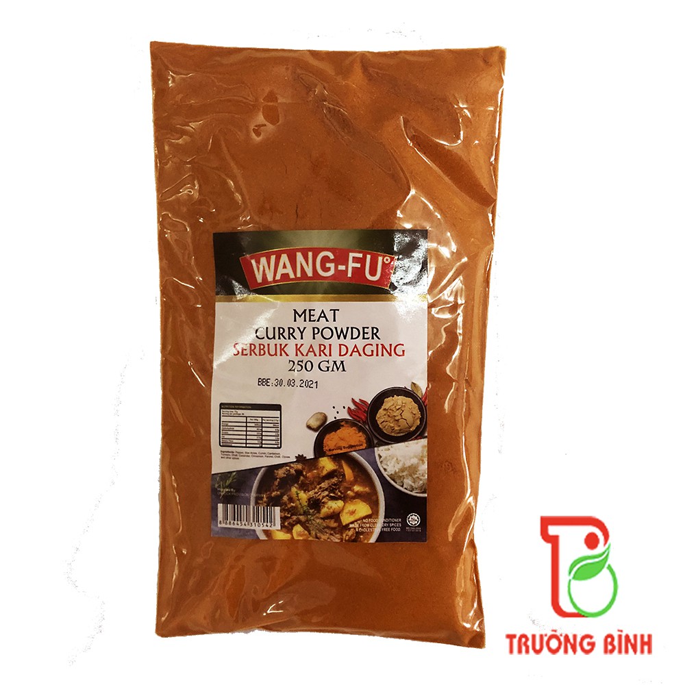 Bột cà ry thịt Mã Lai hiệu WANG-FU 250gr