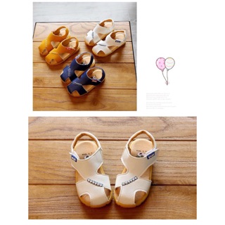 Sandal quai dán bé trai Size đại 31-37