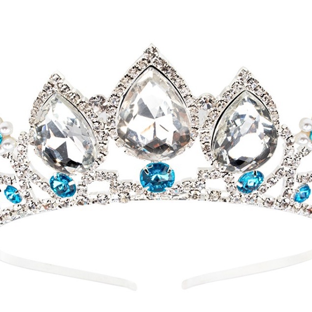 Băng Đô Vương Miện Đính Đá Thời Trang Cho Bé