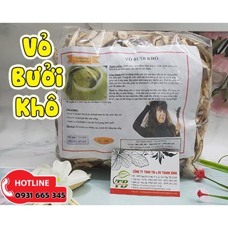 Combo 2 kg vỏ bưởi khô 100% chất lượng