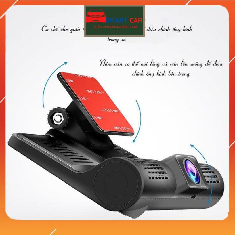Camera Hành Trình Ô Tô 3 Mắt Camera, Màn Hình 4 Inh Full HD, Ghi Hình Đa Chiều, Có Chế Độ Ghi Đè Kèm Thẻ Nhớ 32G/64G | BigBuy360 - bigbuy360.vn