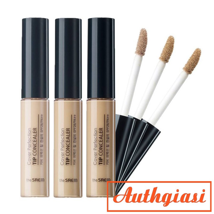 Kem che khuyết điểm The Saem Cover Perfection Tip Concealer Spf28 PA++ | BigBuy360 - bigbuy360.vn