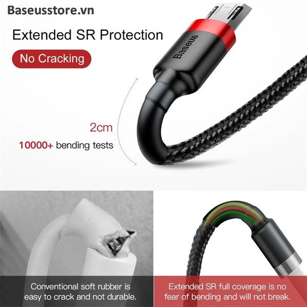 Cáp sạc nhanh Baseus Micro USB