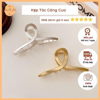 Kẹp tóc càng cua Tiệm Cô Hìn làm từ hợp kim đơn giản phong cách Hàn Quốc siêu xinh ship 1h hỏng 1 đổi 1