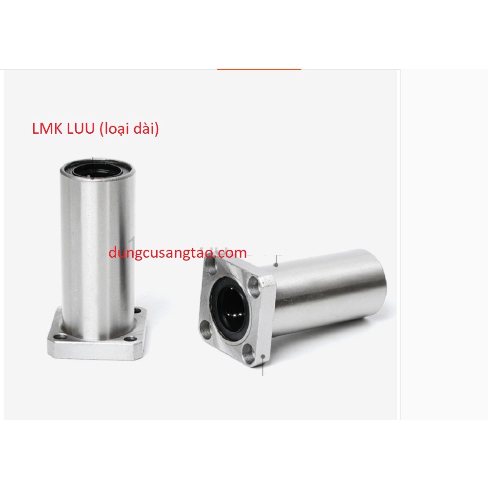 Bi trượt LMK loại dài/ con trượt mặt bích vuông loại dài LMK8LUU/ LMK10LUU/ LMK12LUU/ LMK16LUU