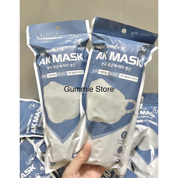 Combo 10 Khẩu Trang kháng khuẩn 4D Mask KF94 Công Nghệ Hàn Quốc