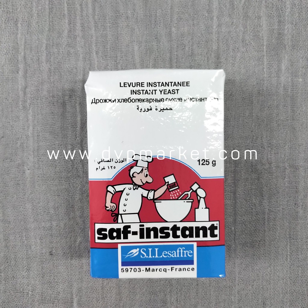 Men khô Saf Instant 125g (Đỏ/Vàng)