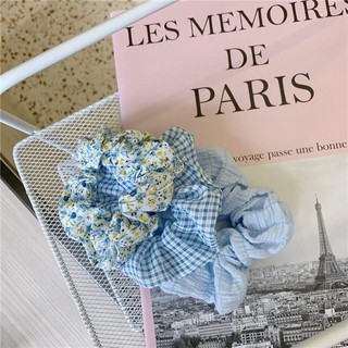 🌸Chun cột tóc Scrunchies patel mầu sắc