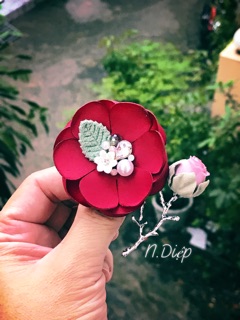 Hoa cài áo handmade