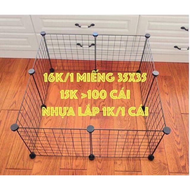 Quây sắt ho thú cưng