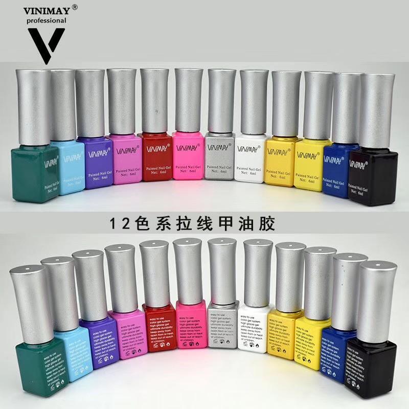 Gel vẽ cọ nét Vinimay ( có 12 màu lựa tự do )