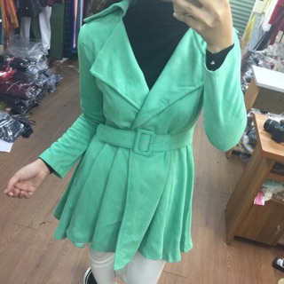 Sale khoác da lộn