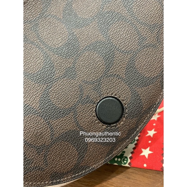 Túi Coach Ellen nâu logo sang chảnh AUTHENTIC