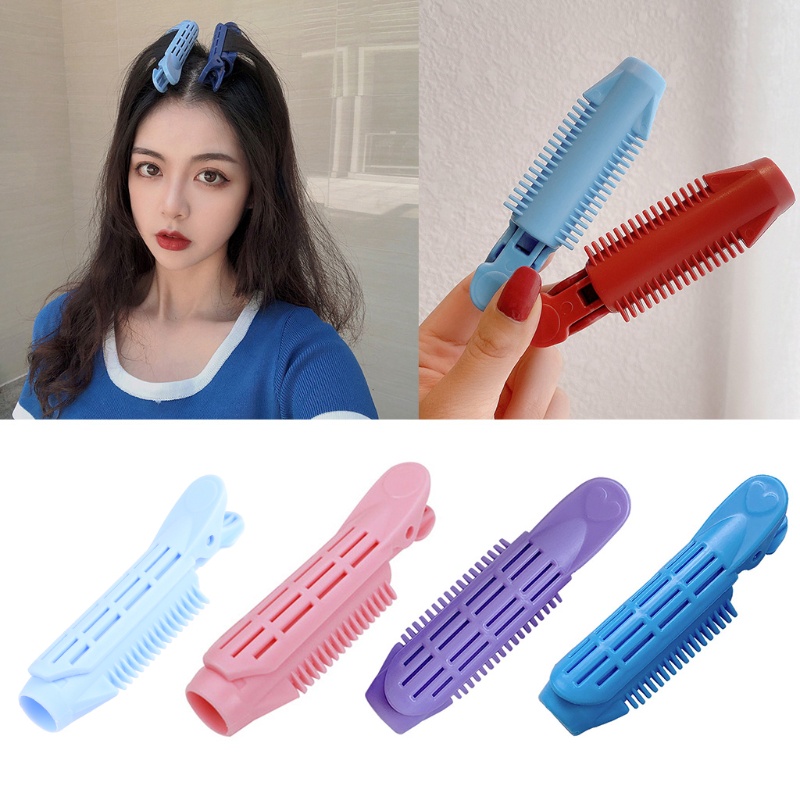 Set 2 Kẹp Tóc Tự Nhiên Tạo Kiểu Tóc Xoăn