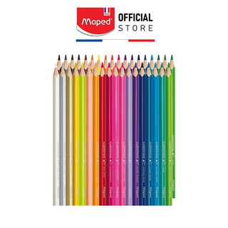 Hộp Bút Chì Màu Color'Peps Star Maped - Pháp 36 Màu, An Toàn, Thương Hiệu Pháp, SKU:832017  [Chính hãng]