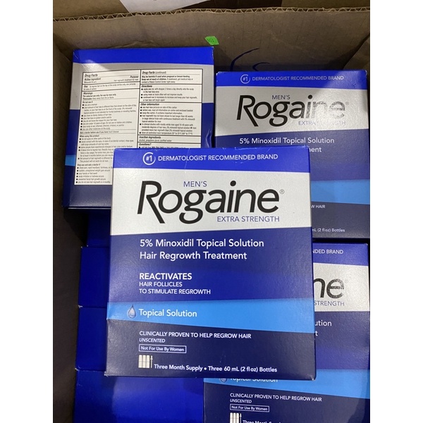 Mọc tóc cho nam Men's Rogaine 5% Minoxidil Solution