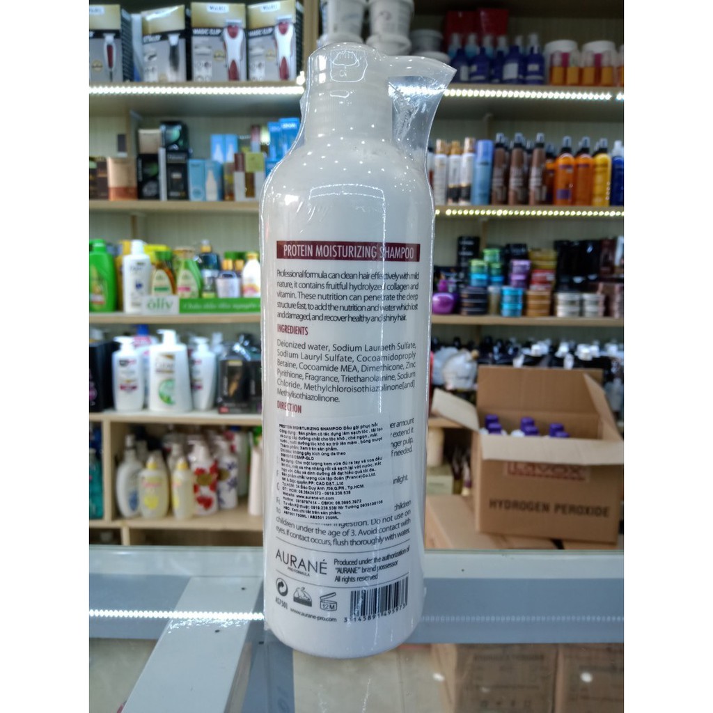 Dầu Gội Phục Hồi Aurane Siêu Mượt 750ml