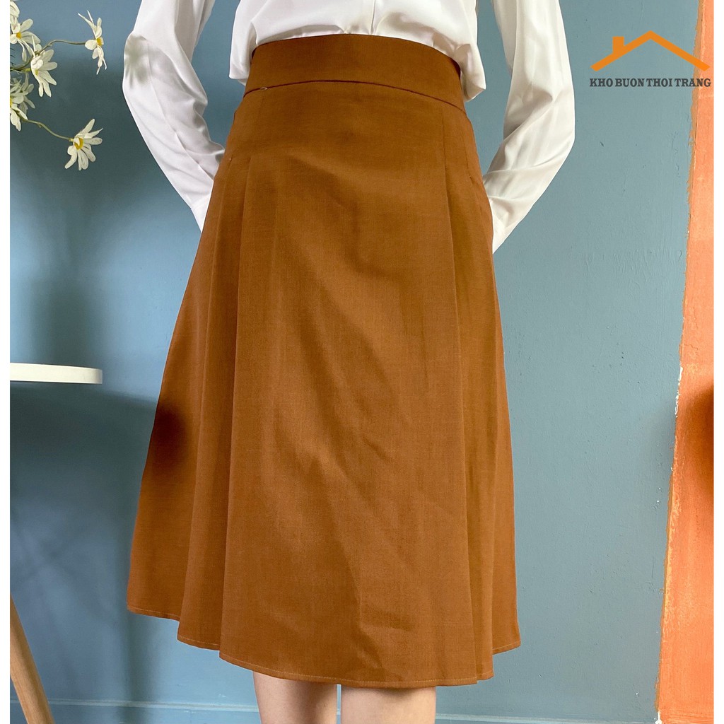 Chân Váy Chữ A Xếp Ly 2 Bên 921 | BigBuy360 - bigbuy360.vn