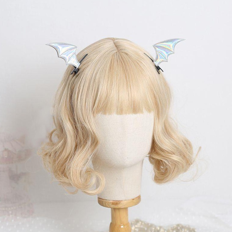 Kẹp Tóc Hình Cánh Dơi Chống Trượt Hóa Trang Halloween Cho Nữ