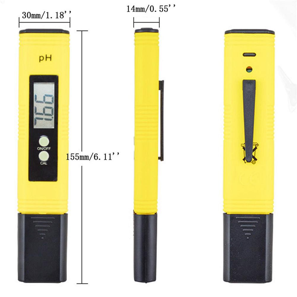 Bút Đo Độ Ph Của Nước Với Màn Hình Hiển Thị Lcd