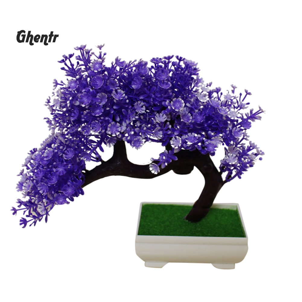 Cây bonsai giả trang trí không gian xanh
