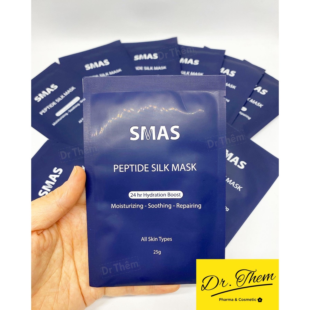 ✅[CHÍNH HÃNG] Mặt Nạ Dưỡng Và Phục Hồi Da SMAS Peptide Silk Mask 25g