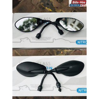 Kính / Gương MẪU / KIỂU YAZ  1 cặp - dành cho các dòng xe Yamaha/ Honda / Suzuki