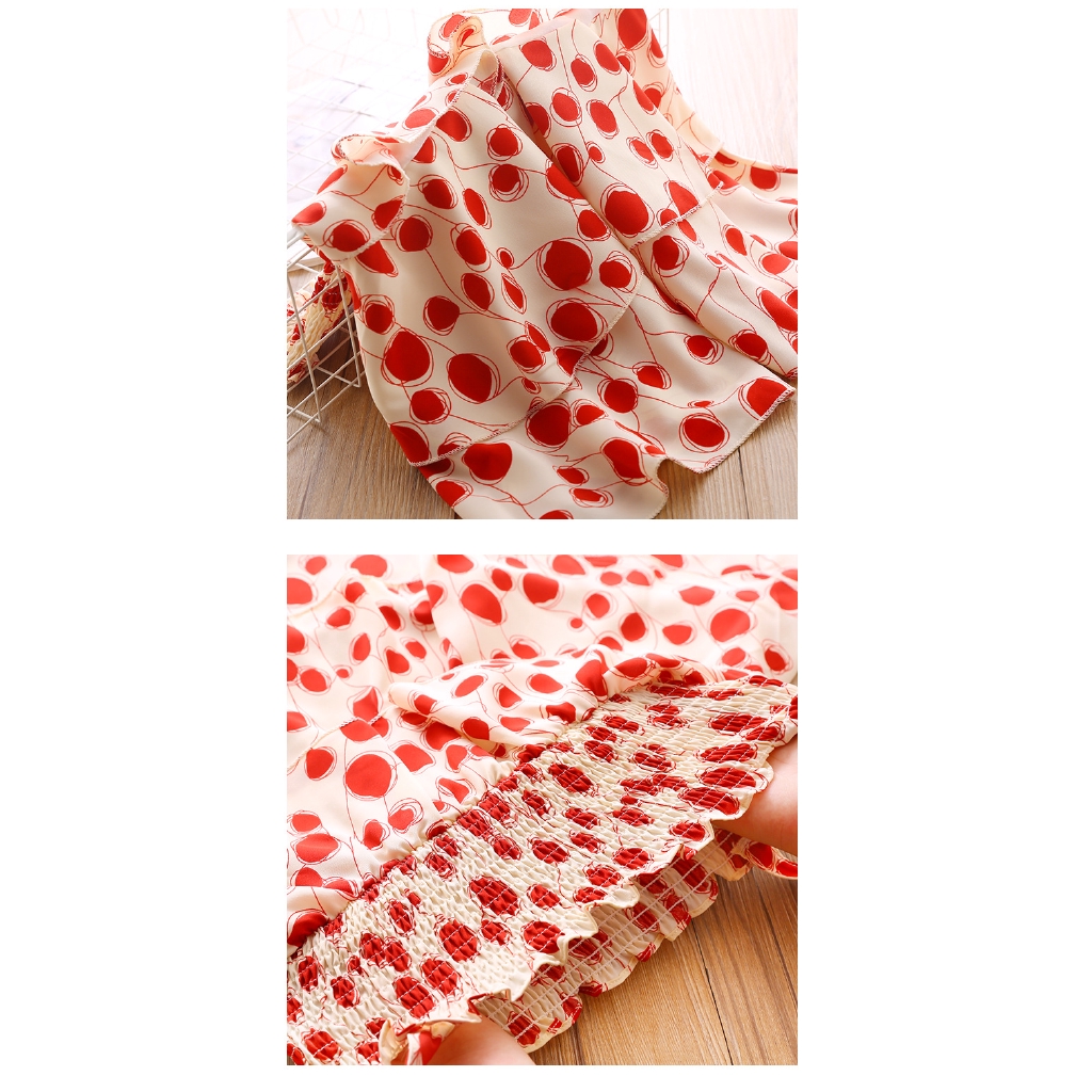 Chân Váy Chấm Bi Xinh Xắn Theo Phong Cách Hàn Quốc Dành Cho Nữ 100-140cm 2020 | BigBuy360 - bigbuy360.vn