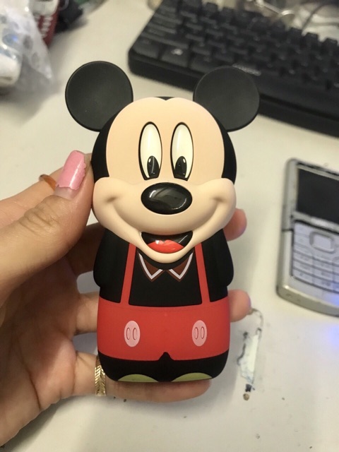 Điện Thoại Chuột Mickey T21 Mini độc lạ 2sim có chức năng thay đổi giọng nói độc đáo