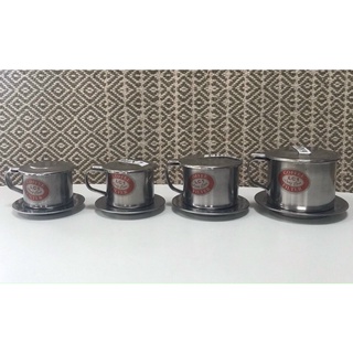 Phin Pha Cà Phê Inox Longcam Các Số Cam Homeware