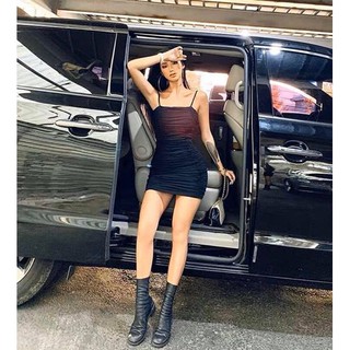 Đầm sâu nhún siêu tôn dáng, siêu sexy