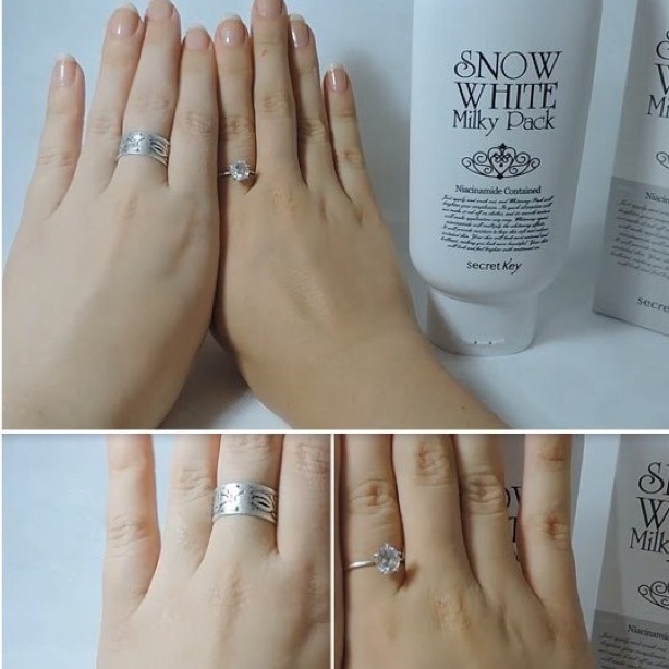 Kem dưỡng da Snow White Milky Pack - kích trắng nâng tone da mặt, body an toàn