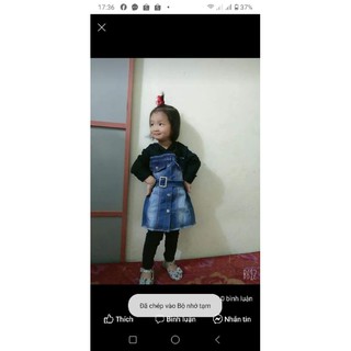 Đầm jean kiểu hoodi