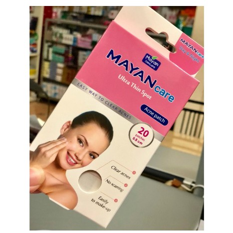 Miếng Dán giảm Mụn Mayan Care 20 Miếng (0.8cm)