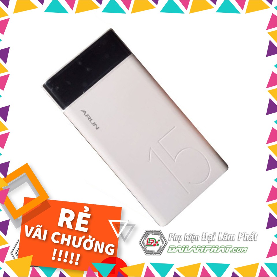 Pin dự phòng ARUN 15.000mAh