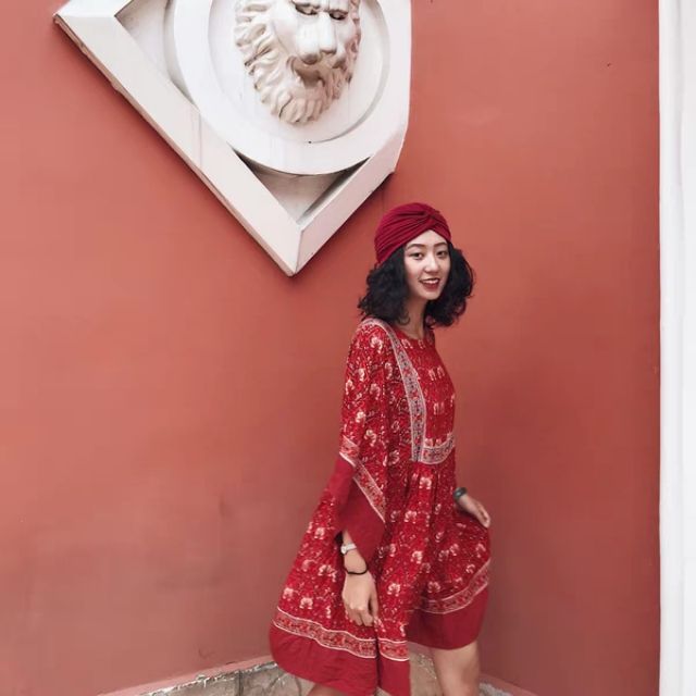 VÁY BOHO VINTAGE _ HÀNG SẴN
