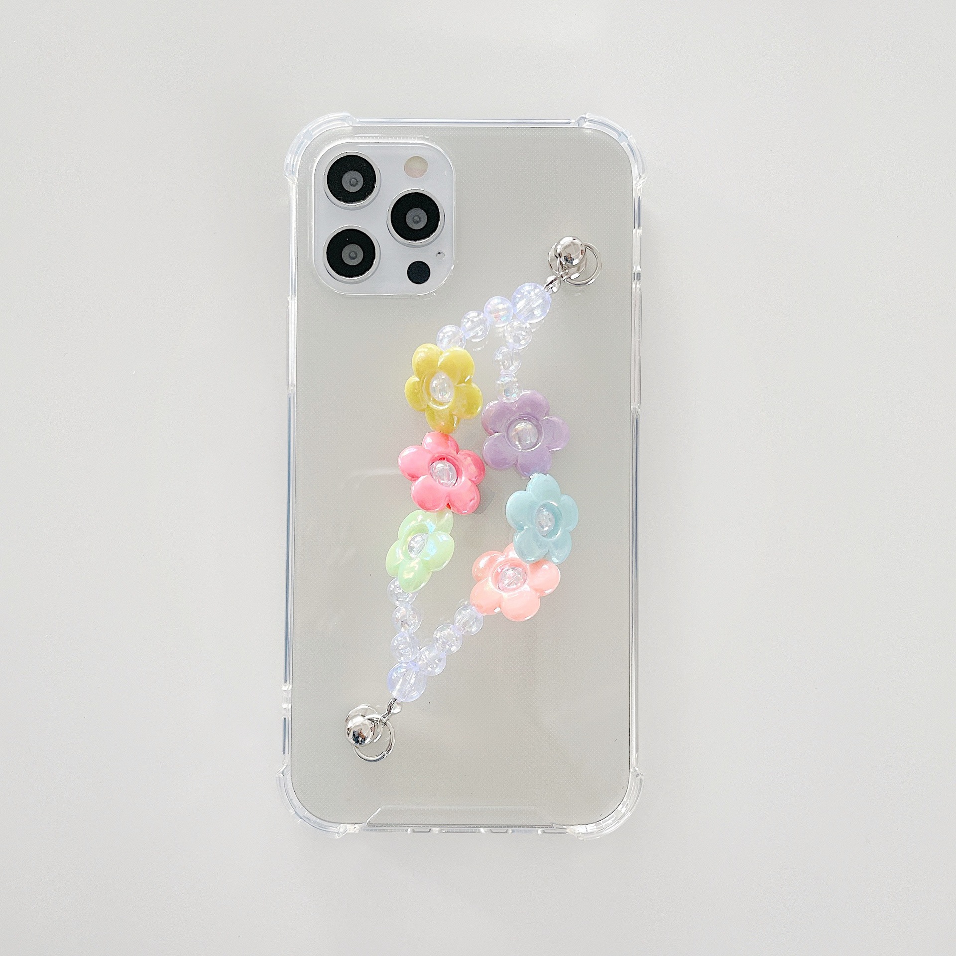 Ốp Lưng Họa Tiết Hoa Phối Dây Đeo Thời Trang Cho Iphone 12 Case Iphone 11 / 12 Pro Max / 8 Plus / 12 Mini / 11 Pro Max / Xs / 7 / 8 / X / Xr / Xsmax | BigBuy360 - bigbuy360.vn