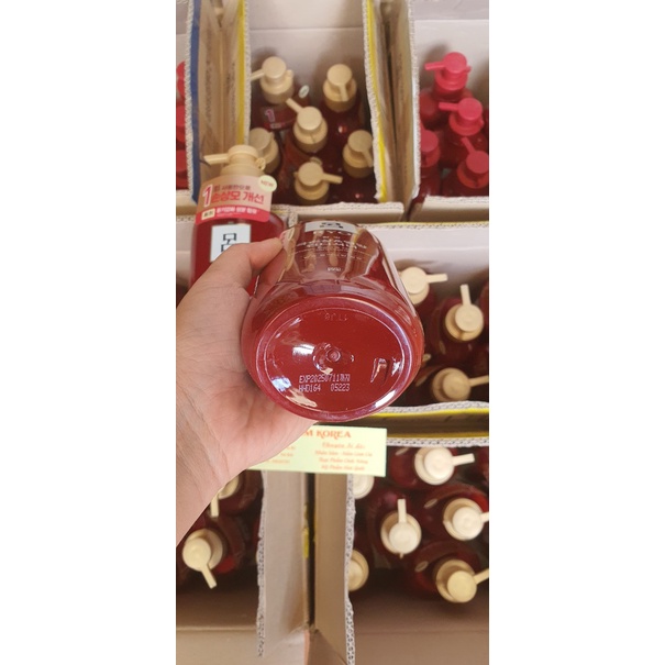 Dầu Gội/Xả Ryo Đỏ Số 1 Hàn Quốc Chai 550ml