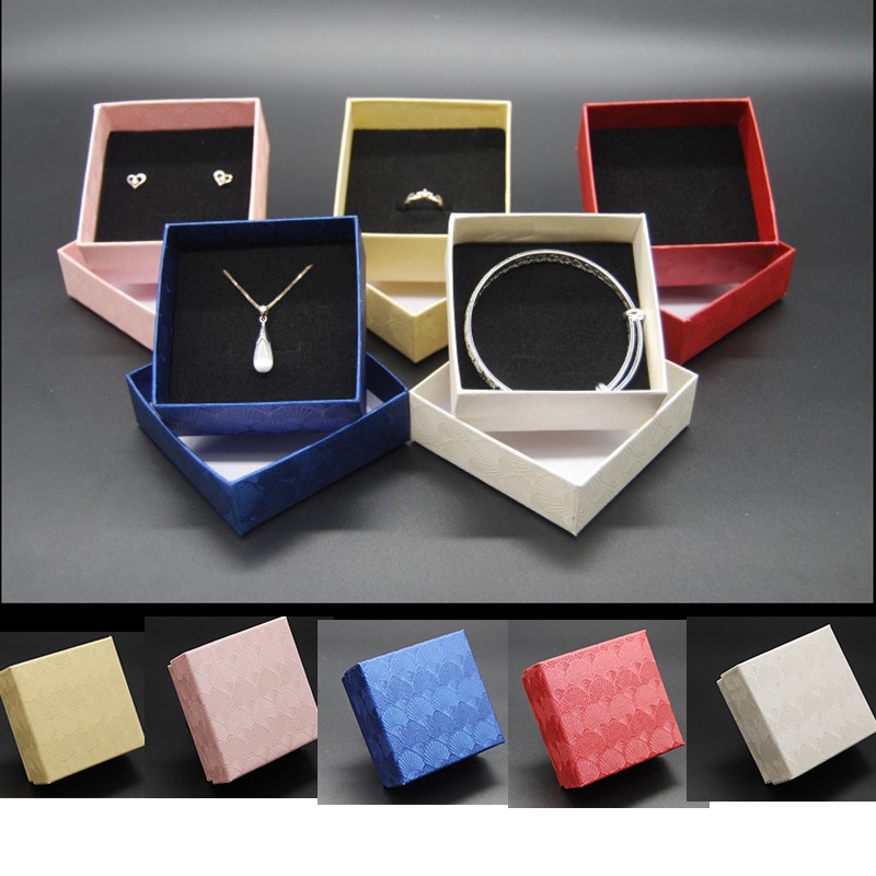 Hộp Giấy Đựng Trang Sức Đa Năng 7.5x7.5x3.5cm | BigBuy360 - bigbuy360.vn