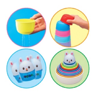 Bộ xếp tháp Thỏ con Toyroyal